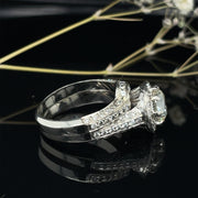 Estate-1.24 carat Diamond wedding set