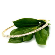 14k Flexible 1.0 carat Diamond Bracelet